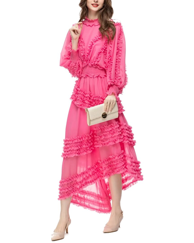 Burryco Maxi Dress In Pink