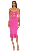 Nbd Kleid Purna In Fuchsia