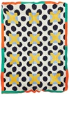 Dusen Dusen Dot Knit Throw In N,a
