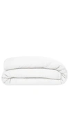 Ettitude Twin Sateen Solid Duvet Cover In Cloud