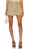 Rails Deanna Utility Mini Skirt In Tan