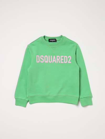 Dsquared2 Junior Sweater  Kids Color Green In Green
