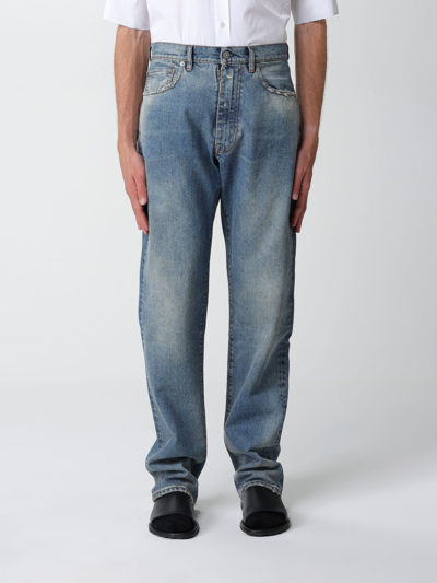 MAISON MARGIELA JEANS MAISON MARGIELA MEN COLOR BLUE,E61413009