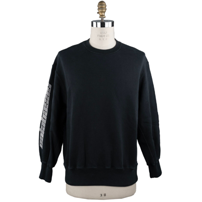 Pre-owned Kanye West Sweater Oversize Crewneck Season 4 100% Cotton Size M Kwmx2 In Black