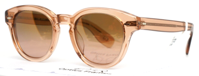Pre-owned Oliver Peoples Ov5413su Cary Grant Sun 147142 Blush Womens Sunglasses 48-22-145 In Rose Quartz