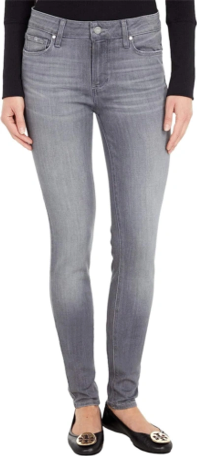 Pre-owned Paige Women's Leggy Transcend High Rise Ultra Skinny Jean In Stone Dust