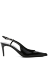 SAINT LAURENT VENDOME 70MM SLINGBACK PUMPS