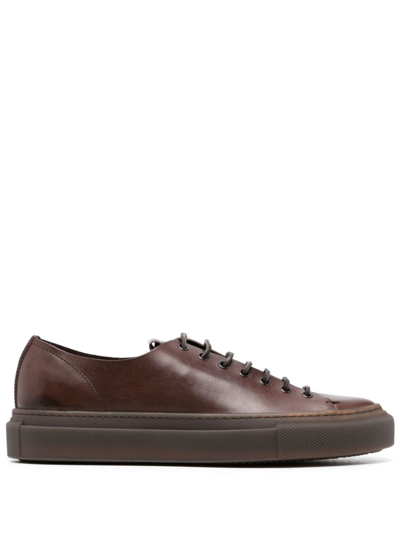 Buttero Tanino Low-top Sneakers In Brown