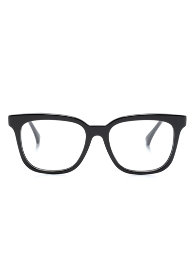 Max Mara Brille Mit Breitem Gestell In Black