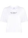 OFF-WHITE NO OFFENCE COTTON T-SHIRT
