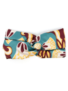 La Doublej Pinup Headband In Dendera Light Blue