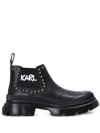 KARL LAGERFELD TREKKA MAX STUDDED BOOTS