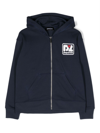 DSQUARED2 LOGO-PATCH HOODIE