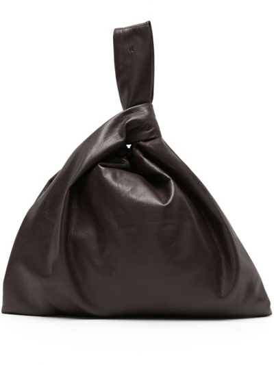 Nanushka Vegan Leather Jen Bag In Black