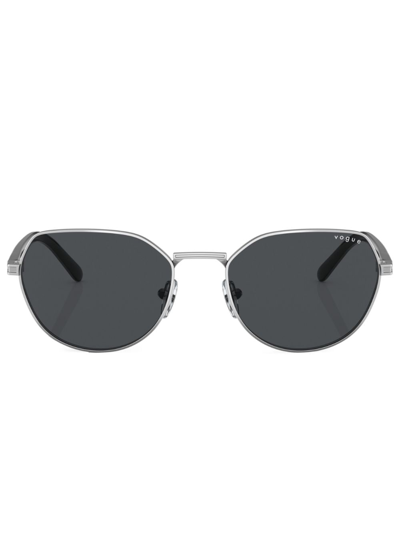 Vogue Eyewear Silver-plated Sunglasses In Silber