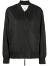 B+AB BASEBALL-COLLAR ZIP-UP BOMBER JACKET