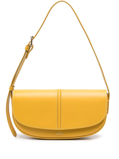 Apc Betty Shoulder Bag In Mimosa Yellow