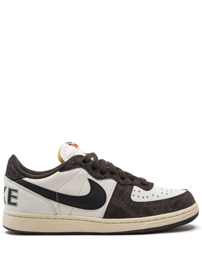 Nike Terminator Low "velvet Brown" Sneakers In White