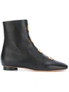 VALENTINO GARAVANI VALENTINO VALENTINO GARAVANI EYELET BOOTS - BLACK,NW1S0C87DLR12129001