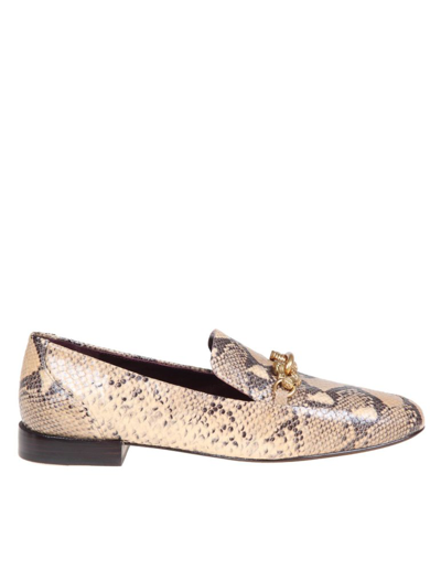 Tory Burch Jessa Horsehead Buckle Loafers In Multi