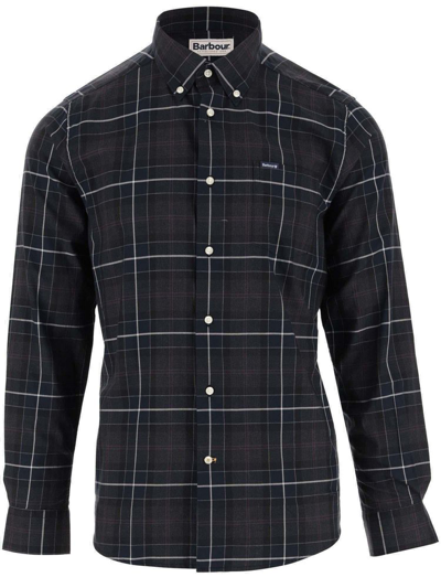 Barbour Checked Buttoned Shirt In Multi