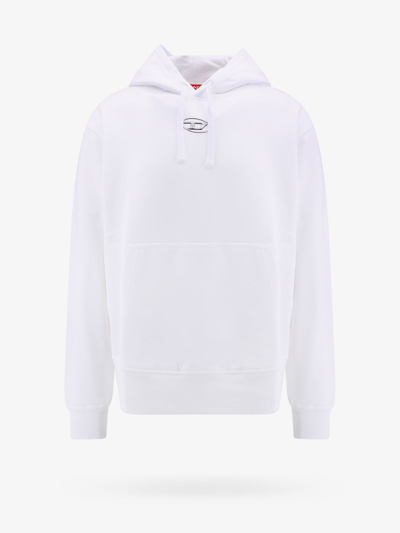 Diesel Sweatshirt In White