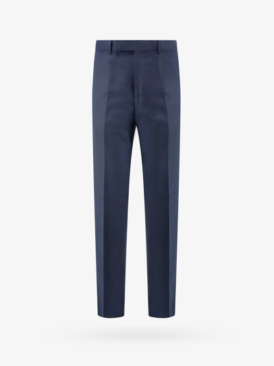 Zegna Trouser In Blue