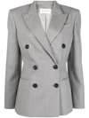 Armarium Sophisticated Double-breasted Wool Jacket For Fall/winter 2024 In Grey