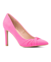 New York And Company Women's Monique- Knotted Pointy High Heels Pumps In Pink