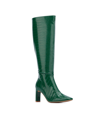 New York And Company Knee High Boot Green