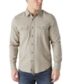 LUCKY BRAND MEN'S LIVED-IN LONG SLEEVE WORKWEAR SHIRT