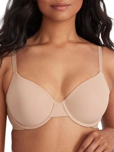 Wacoal Shape Revelation Shallow Top T-shirt Bra In Praline