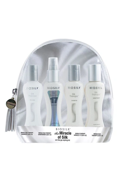 Biosilk The Miracle Of Silk 4-piece Kit In White