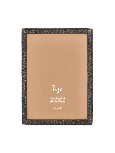 Tizo Crystal Jeweled Frame In Black