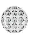 Fornasetti Round Ashtray Tema E Variazioni N.197 In Blackwhite