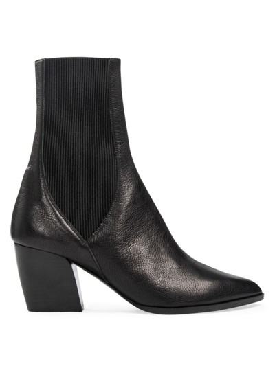 Pierre Hardy Women's Ride 70mm Leather Ankle Booties In Black