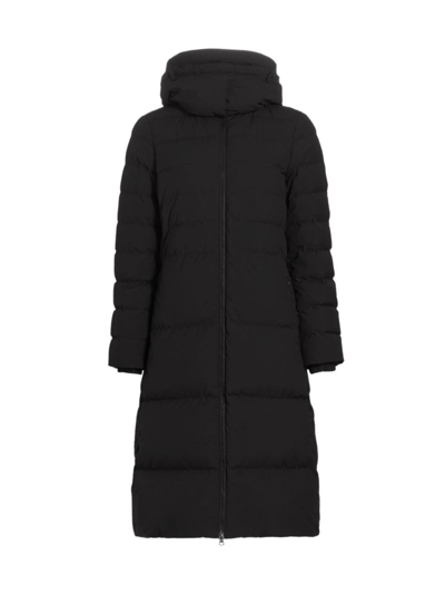 Burberry Women's Burniston Hooded Quilted Coat In Black