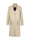 Dawn Levy Women's Colette Crystal-embellished Wool Coat In Pink