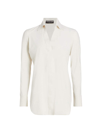 Chiara Boni La Petite Robe Women's Atena Long-sleeve Blouse In Winter White