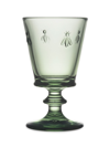 La Rochere Bee 6-piece Night Sky Wine Glass Set In Light Green