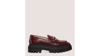 Stuart Weitzman Owen Buckle Ultra Lug Loafer The Sw Outlet In Cabernet