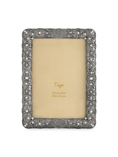 Tizo Silver Jeweled Frame