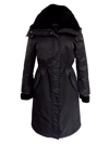 DAWN LEVY WOMEN'S VANCOUVER FAUX-SHEARLING-TRIMMED PARKA