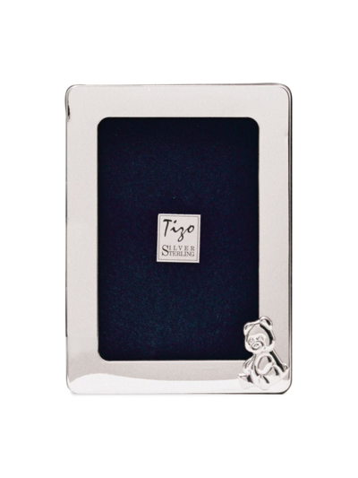 Tizo Sterling Silver Teddy Bear Baby Frame