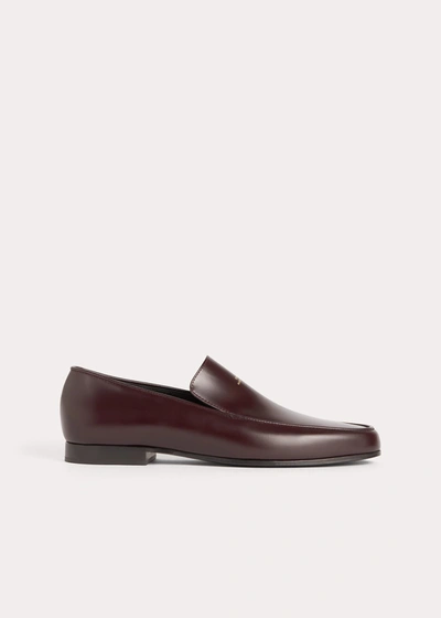 Totême The Oval Loafer Burgundy