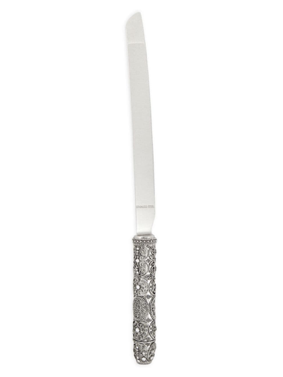 Tizo Silver Jeweled Cake Knife