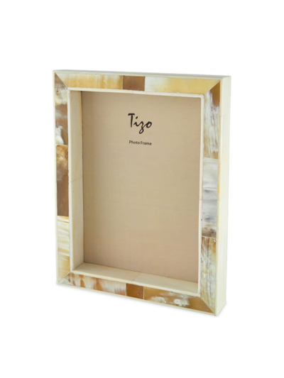 Tizo Resin Horn Deep Frame In Natural White Tan