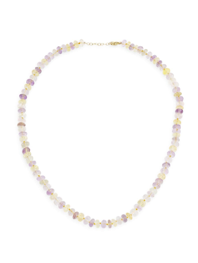 Jia Jia Women's Oracle 14k Yellow Gold & Ametrine Beaded Necklace In Ametrine Crystal