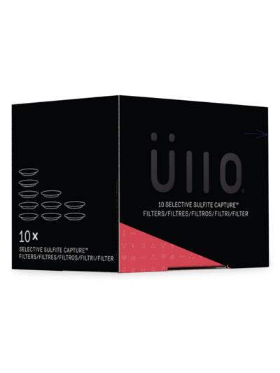 Ullo Bottle Replacement Filters, Set Of 10 In Black