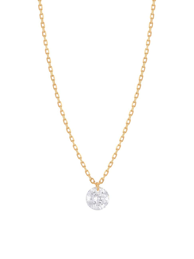 Persée Women's Danaé 18k Yellow Gold & 0.23 Tcw Diamond Pendant Necklace